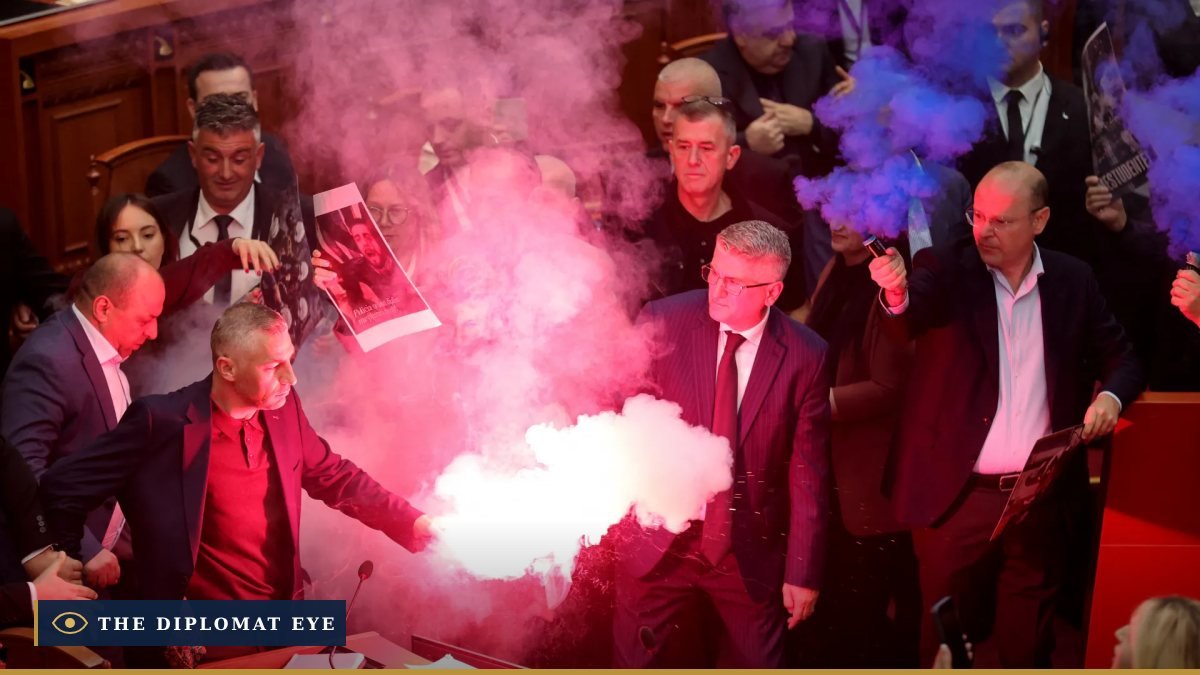 Albanian Opposition MPs Disrupt Parliament Over Handling of Protests
